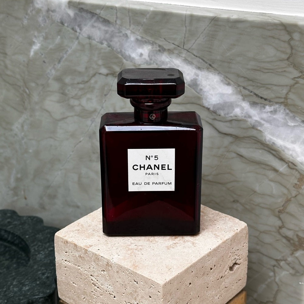 CHANEL perfume - deep red